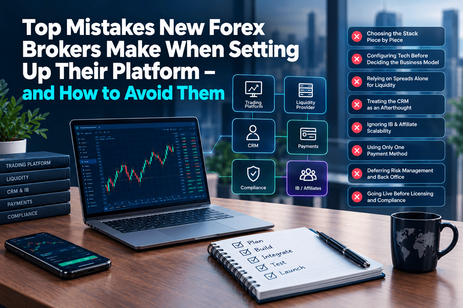 forex broker platform setup mistakes