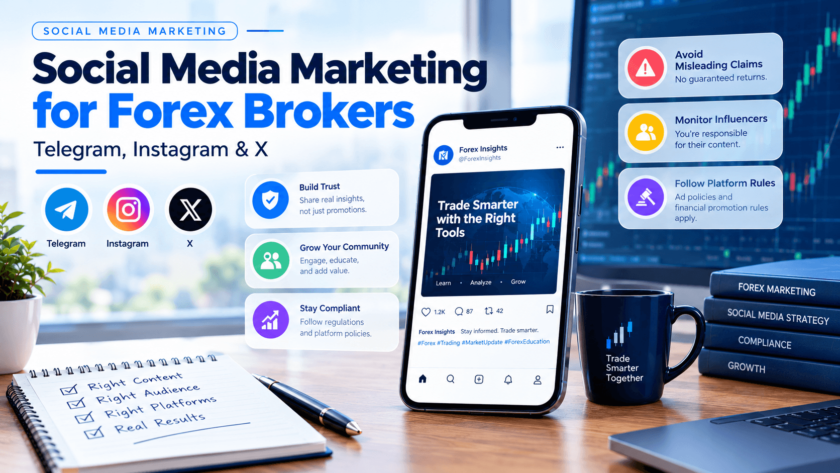Social Media Marketing Strategy for Forex Brokers