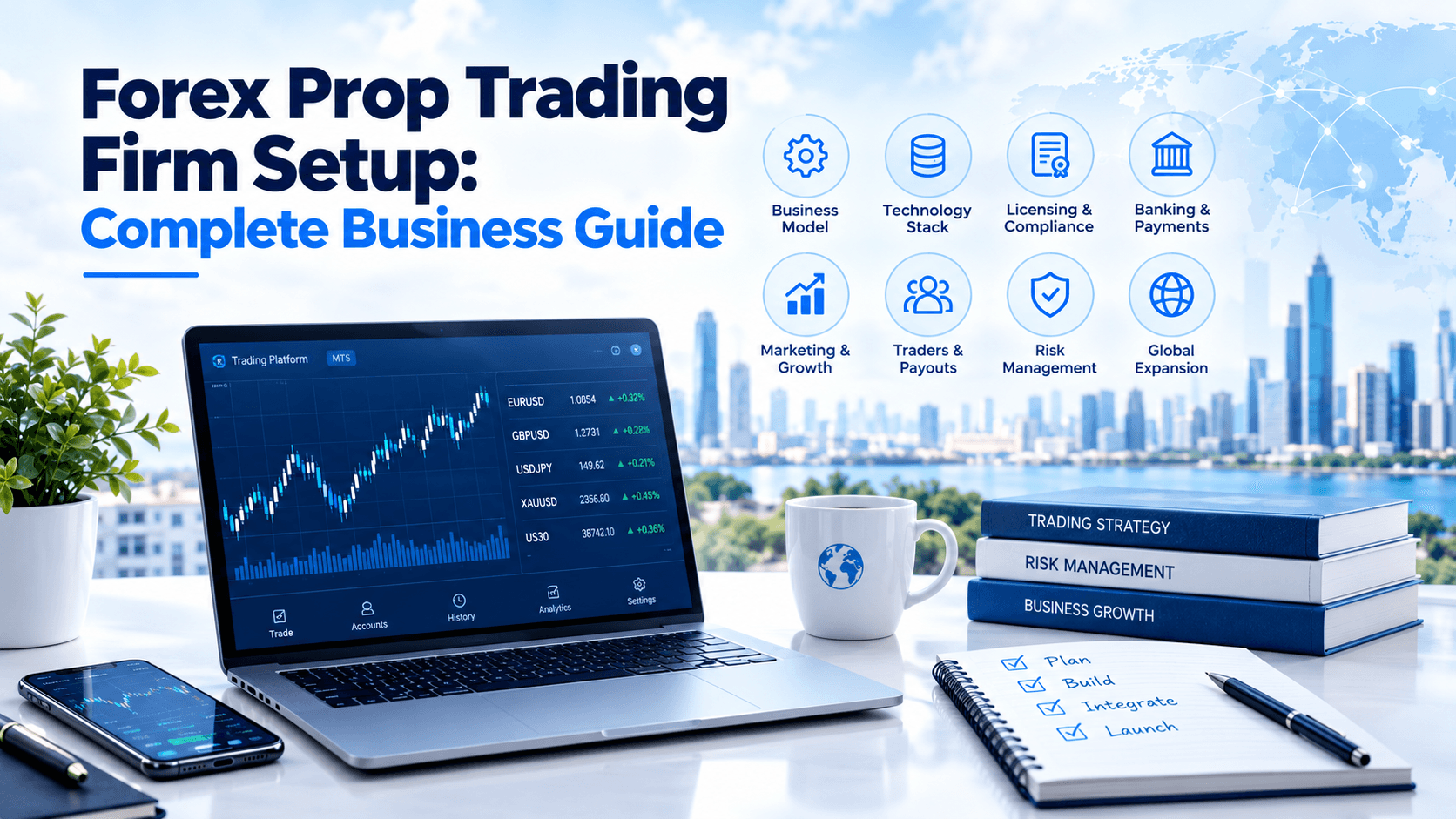 forex prop trading firm setup
